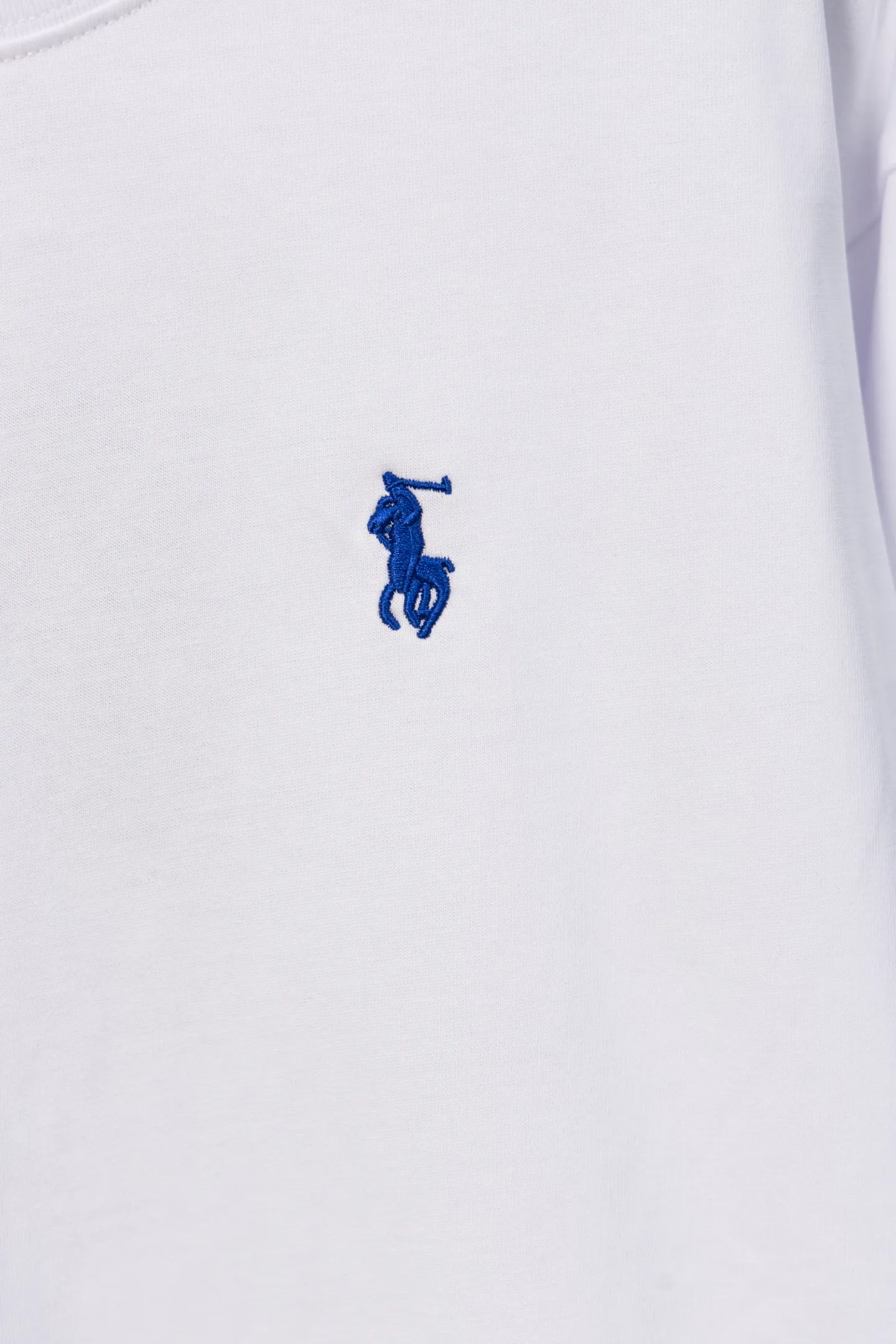 P190 Ralph Lauren solid color pony embroidered logo round neck long-sleeved T-shirt. New model on the market. 25ss. Heavy wash. The front panel is matched with a small logo and the back panel is patch-embroidered. Long-sleeved T-shirt for couples. A high-end simple style that you will never get tired of. Pocket patch embroidery is simple style. Advanced temperament. Perfect details. 💯 Classic logo logo on the upper body is super good-looking. Fabric: 300g. Size: s—xl. Color: black and white.